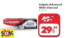 COLGATE ADVANCED WHİTE CHARCOAL 75 ML DİŞ MACUNU COLGATE ADVANCED WHİTE CHARCOAL 75 ML DİŞ MACUNU